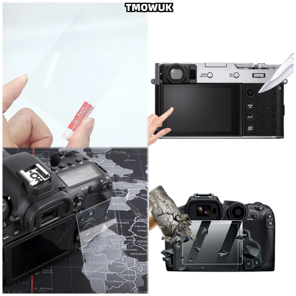 

​​For Fujifilm X-A7 XT2 Anti-Blue Light Privacy Screen Protector - Tempered Glass 9H Hardness Anti-Glare HD Clear Film​​