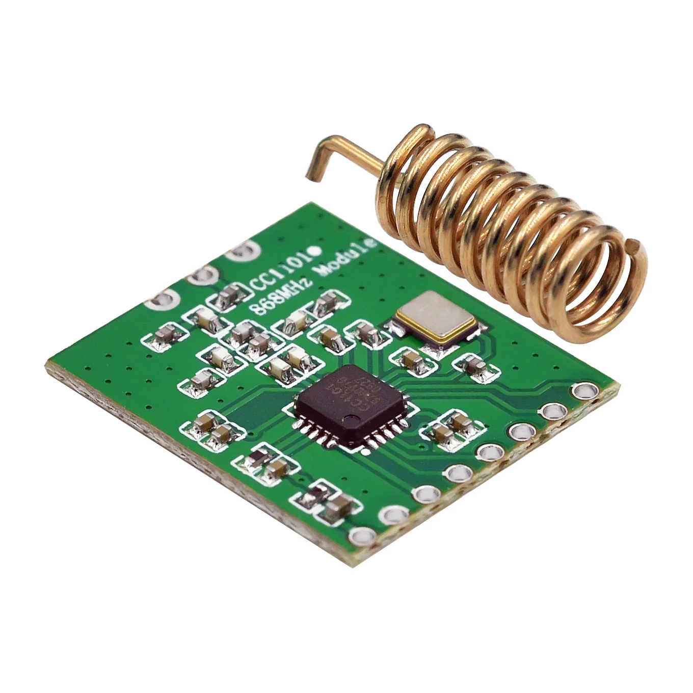 Módulo inalámbrico CC1101 de 10mW, transmisión de larga distancia de 868MHZ, 300-1000M con antena SMA, módulo transceptor inalámbrico