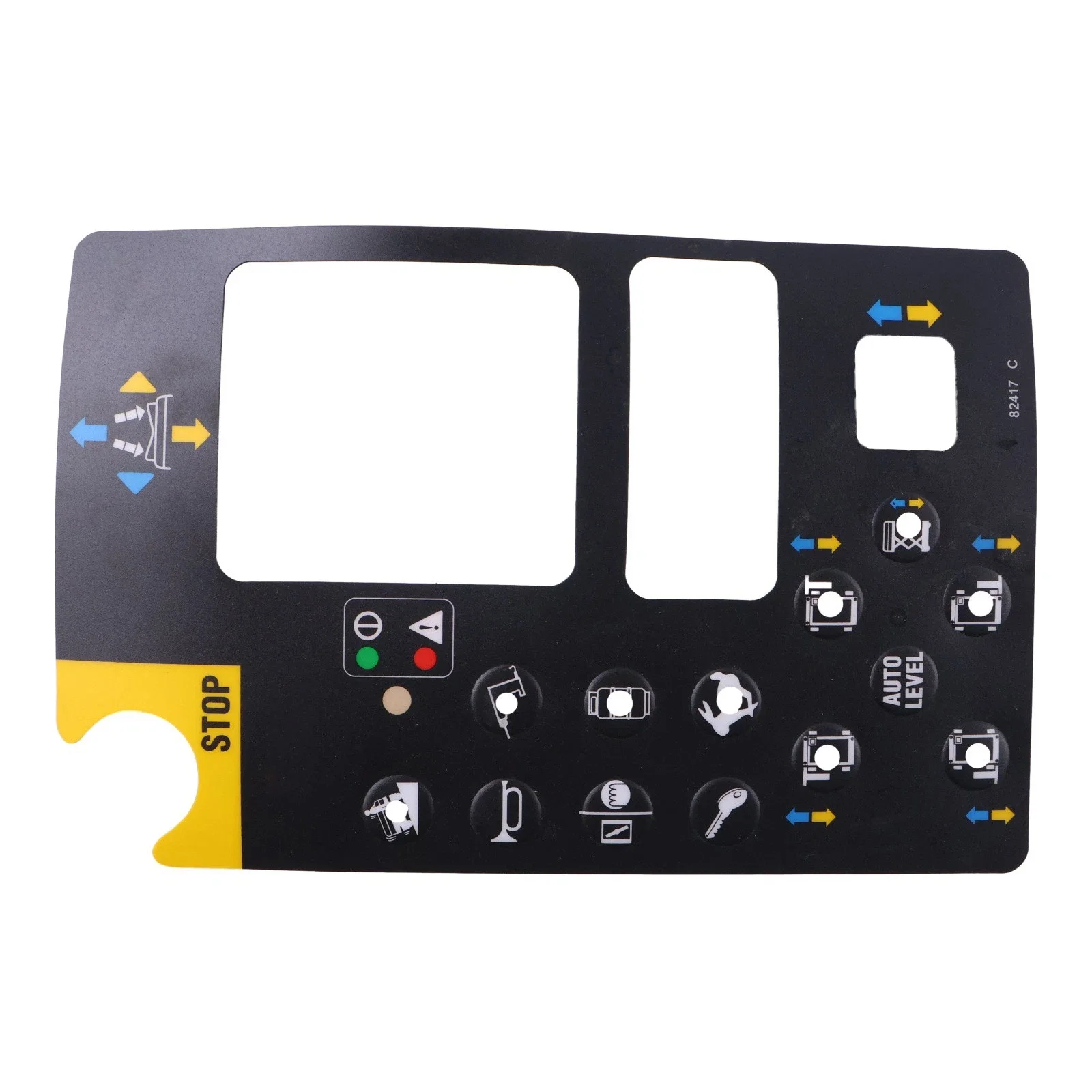 Platform Control Panel Decal 82417GT For Genie GS-2668 RT GS-3268 RT GS-5390 GS-3384 GS-3390 GS-4390