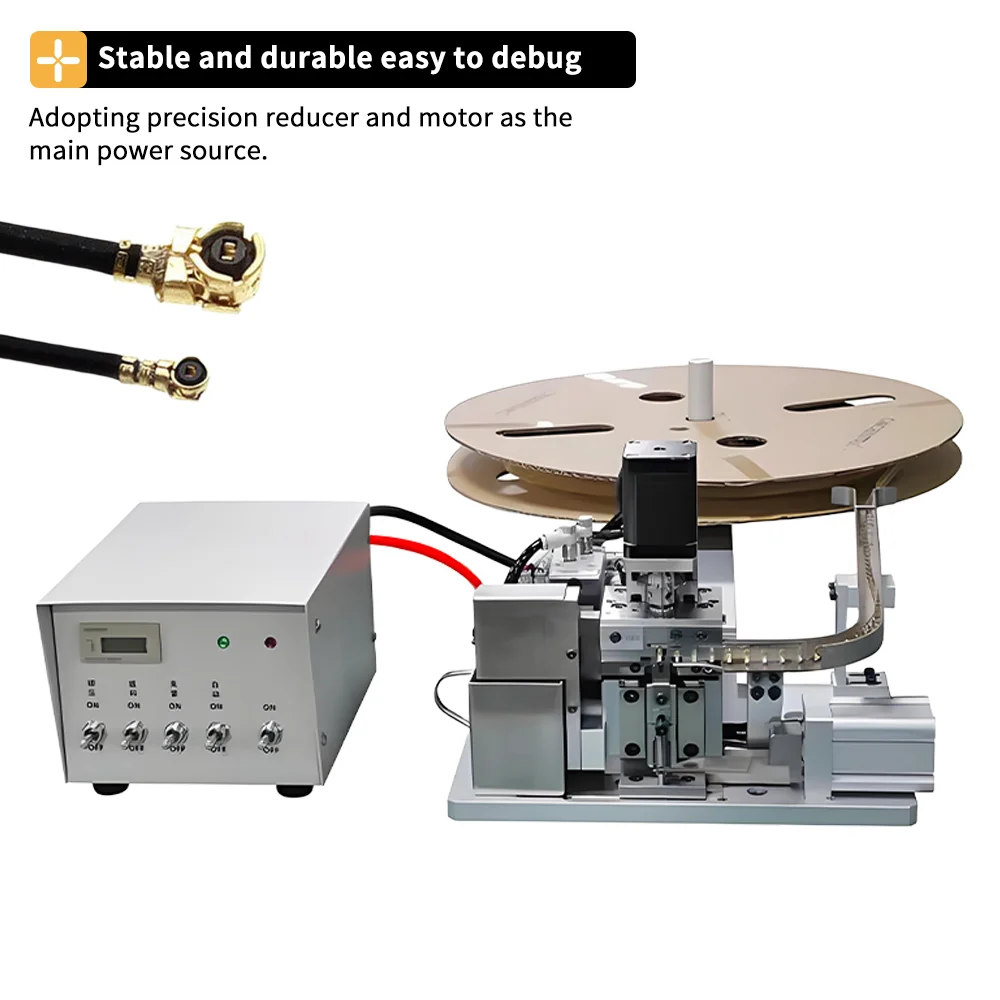 Coaxial Terminal Machine, Automatic riveting machine, wire and cable antenna Terminal Crimping Machine