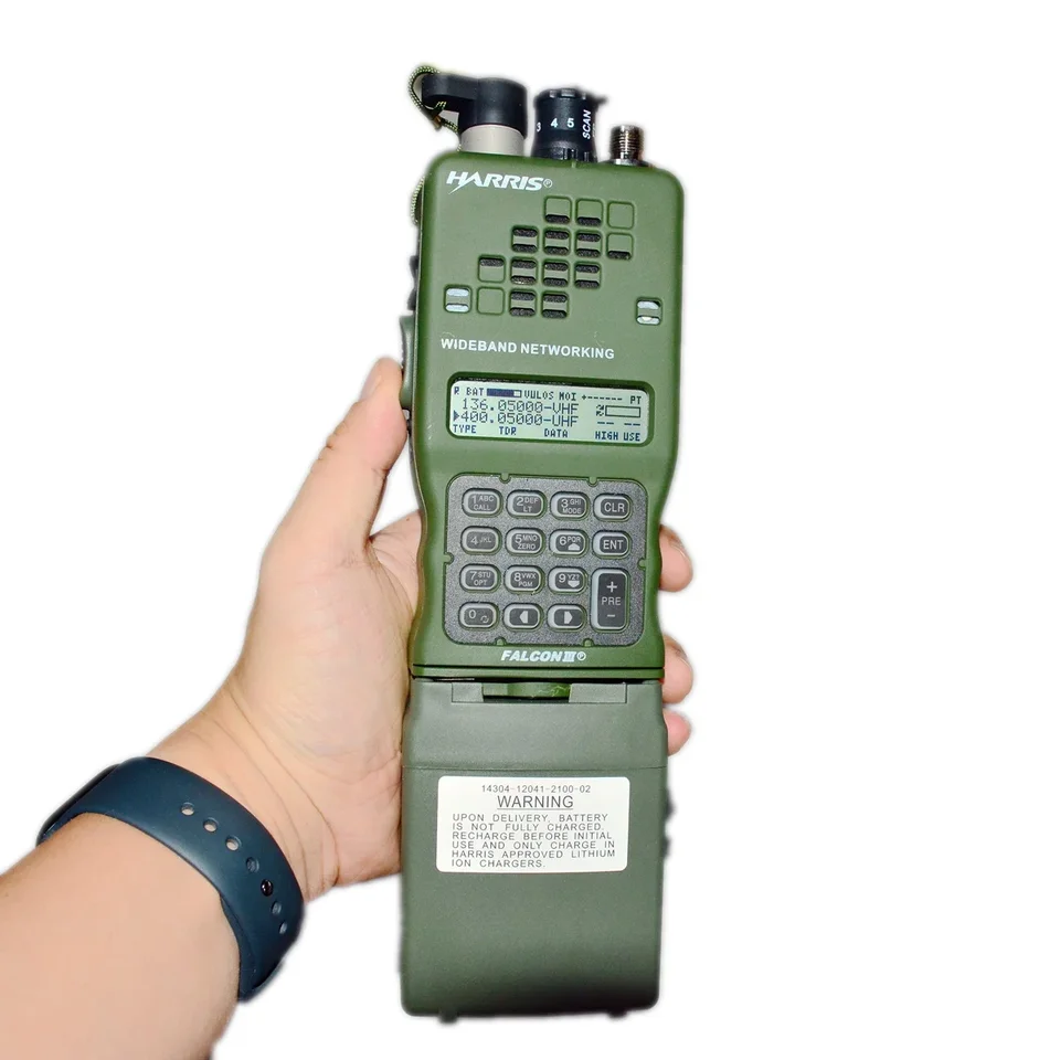 PRC-152A Tactical Two Way Radio VHF UHF 10W HD Screen Optional GPS