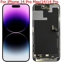 Pantalla táctil LCD OLED para iPhone 14 Plus 14 Pro Max, piezas de repuesto