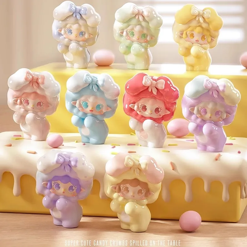 أصيلة يوكي الأكسجين السكر المغلفة مدفع لطيف حبيبات أعمى حقيبة صندوق أعمى اليدوية زخرفة العصرية لعبة فتاة هدية دمية