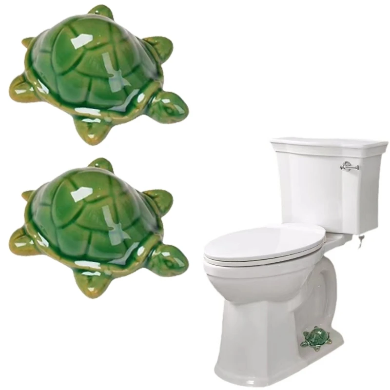 Tappi per bulloni per WC con tartaruga Ornamenti per bagno Tappi per bulloni per WC funzionali e divertenti Trasporto