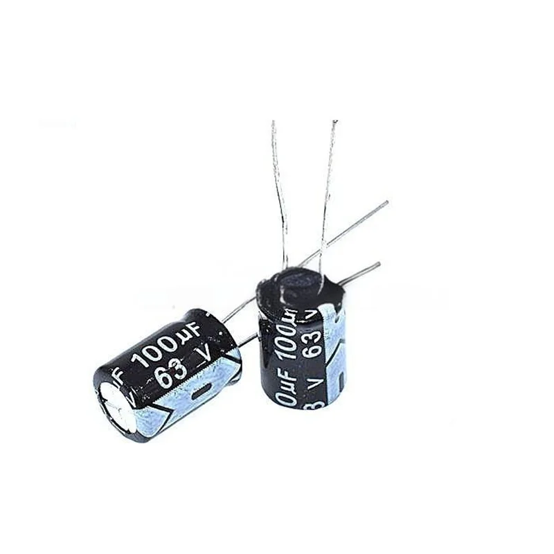 Condensatori elettrolitici in alluminio 20PCS 63V Foro passante10UF 22UF 33UF 47UF 100UF 220UF 330UF 470UF