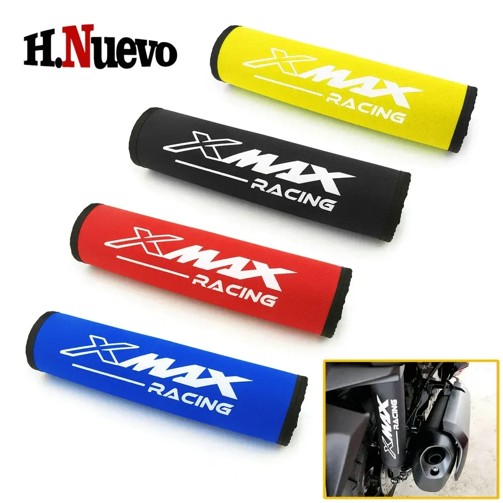 XMAX300 Shock Absorber Cover For Yamaha XMAX 250 2013+ Shock Absorber Cover with Reflective Strip Washable Rubber-based Fastener