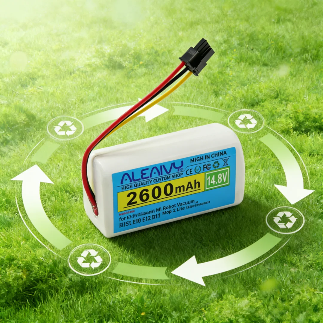 For Xiaomi MJSTL E10 E12 B11 Robot Vacuum Mop 2 Lite Replacement Battery 14.4V  2600mAh/ 3200mAh N011-4S1P Li-ion Power Pack