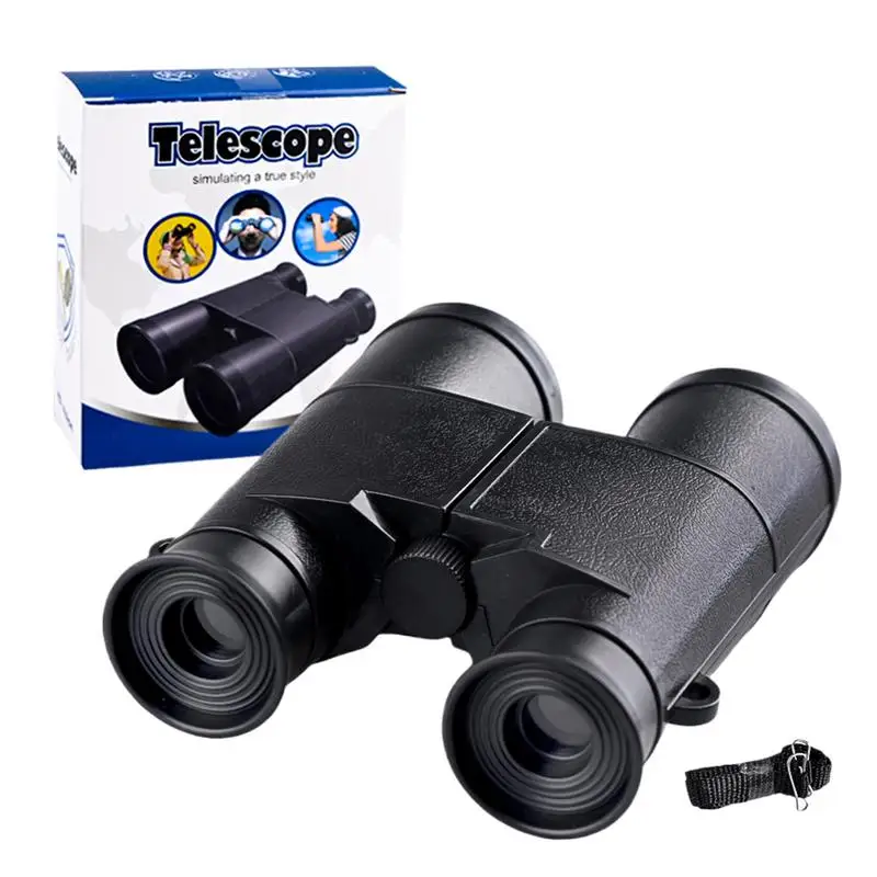 Compact Binoculars For Adults And Kids Portable Telescope Outdoor High Resolution Binoculars Kids Binoculars Shock Proof Toy For