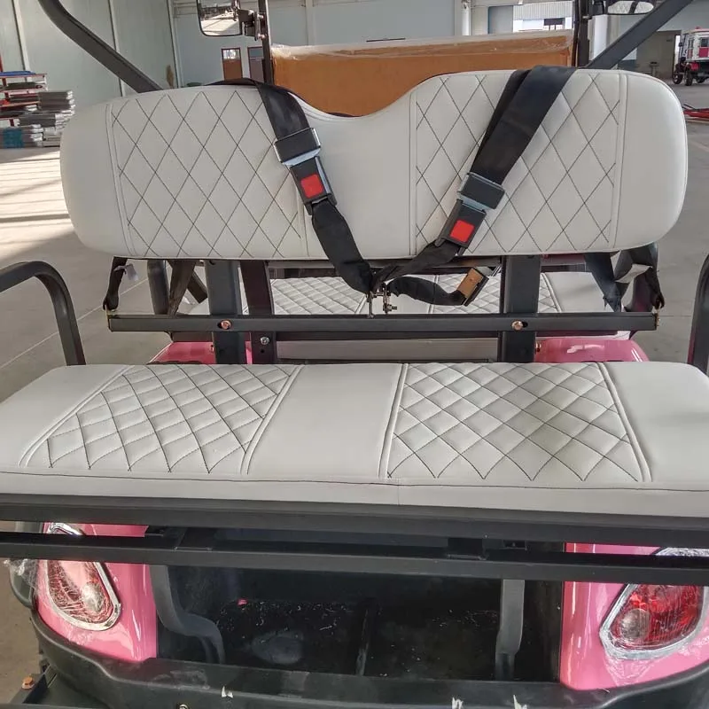 شاندونغ مبيعات المصنع مباشرة 2 + 2 مقاعد عربة جولف كهربائية مع محرك تيار متردد قوي 5KW