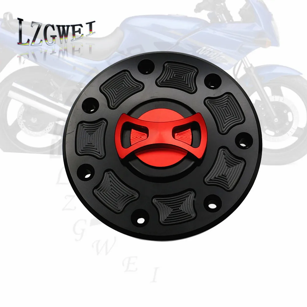 Motorcycle Oil Fuel Tank Cover Cap For NINJA 500 EX500 R ZX 11 ZRX 1100 1200 ZX11 400 GPZ 500 250 GPX ZXR GTR ZG 1000 NINJA500