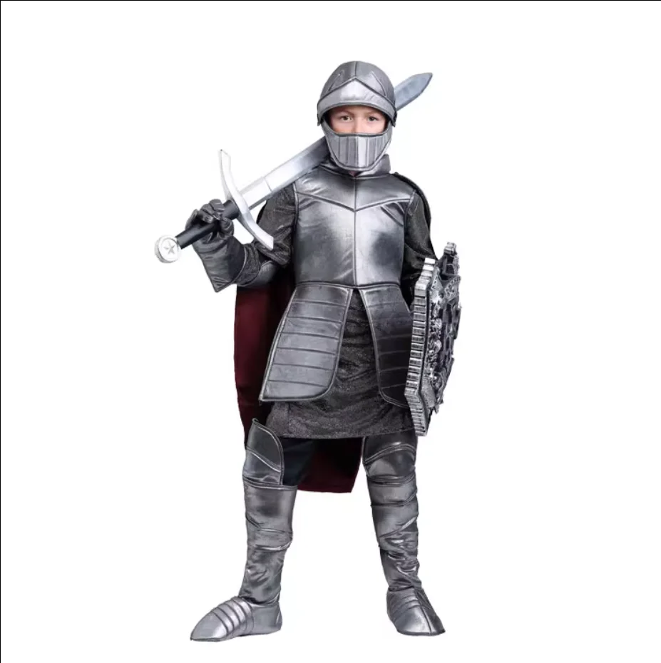 Halloween Costume Children's Male Warrior Gladiator Clothing