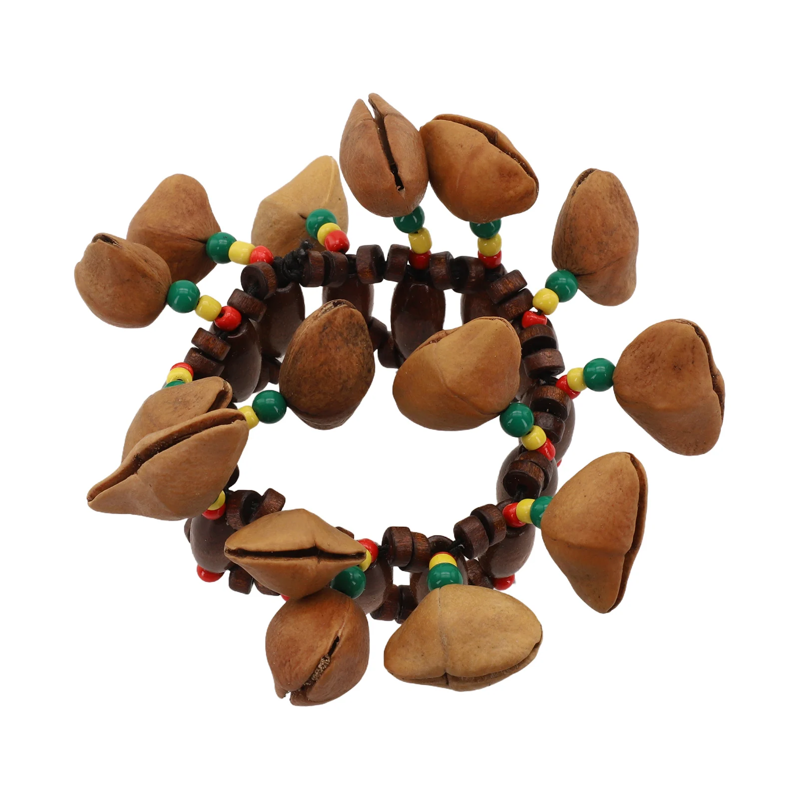For Music Education Band Dia Is About 48 78mm 1.9 3.07 Inches Shell Rattle Instrument Dora Nut Handbell Wooden Inner Rings