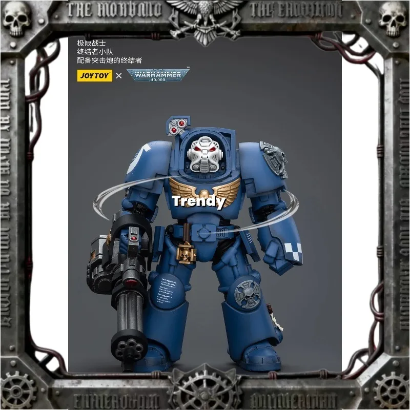 

Spot JOYTOY Dark Source 1/18 Команда Warhammer Extreme Warrior Terminator подвижно.