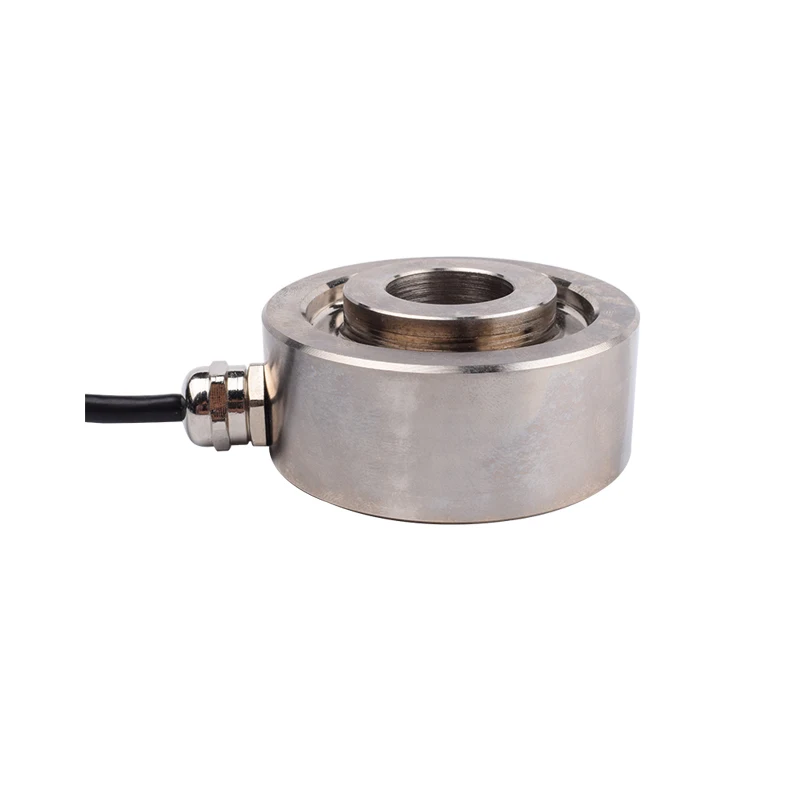 Sensore di forza ad anello 3t 5t Batteria a bottone con cella di carico con foro passante