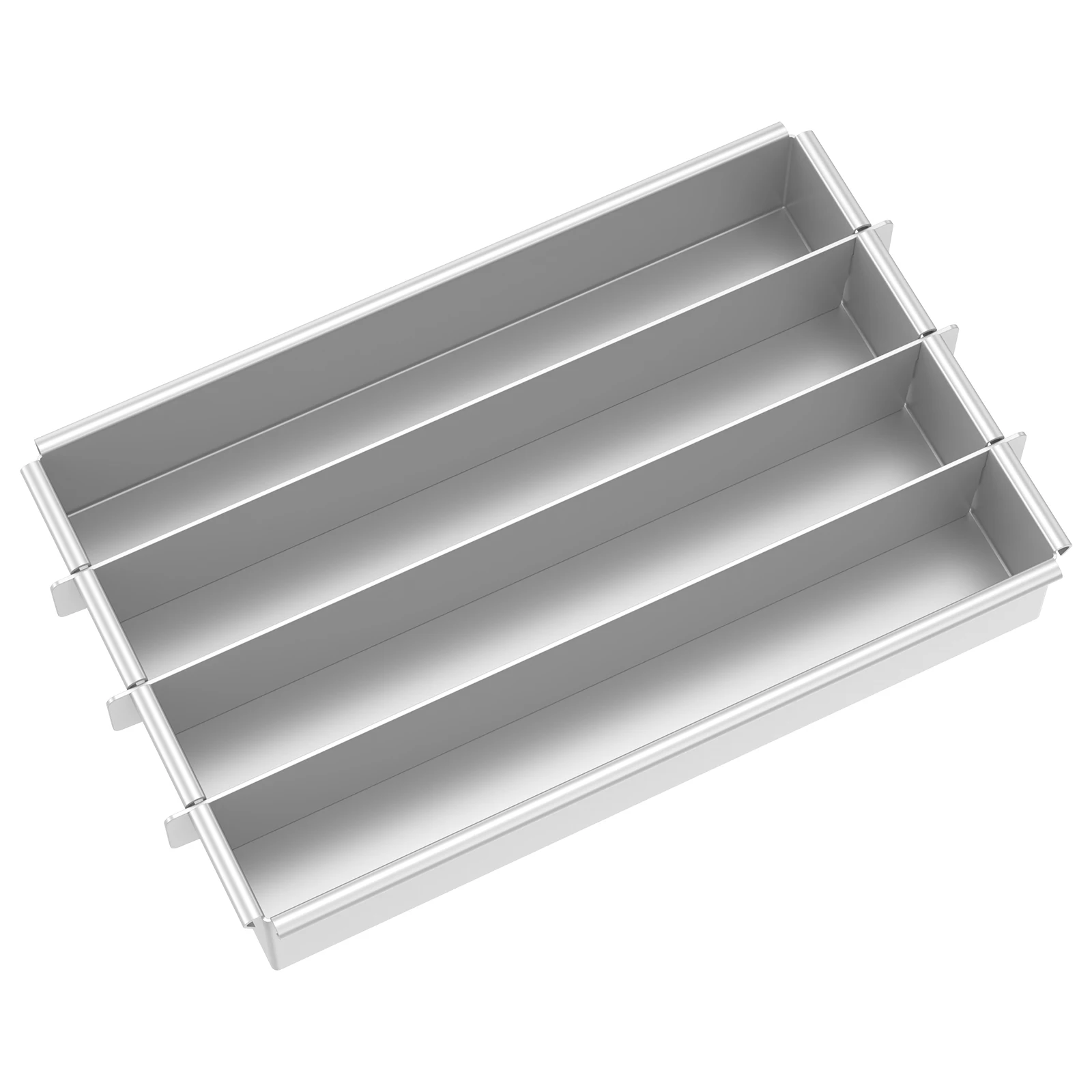 Rechteckige Kuchenform, antihaftbeschichtet, Tiramisu-Pfanne, Kuchen-Backblech, Aluminiumlegierung, Tiramisu, Dessertherstellung, Formen für Tiramisu, Käsekuchen