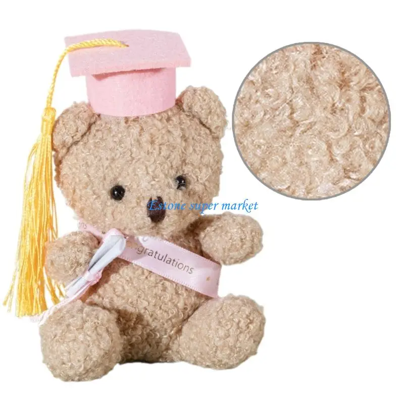 090B Bachelors Schools Graduation Bear Stuffed Animals Cartoon Bear Shaped Souvenir
