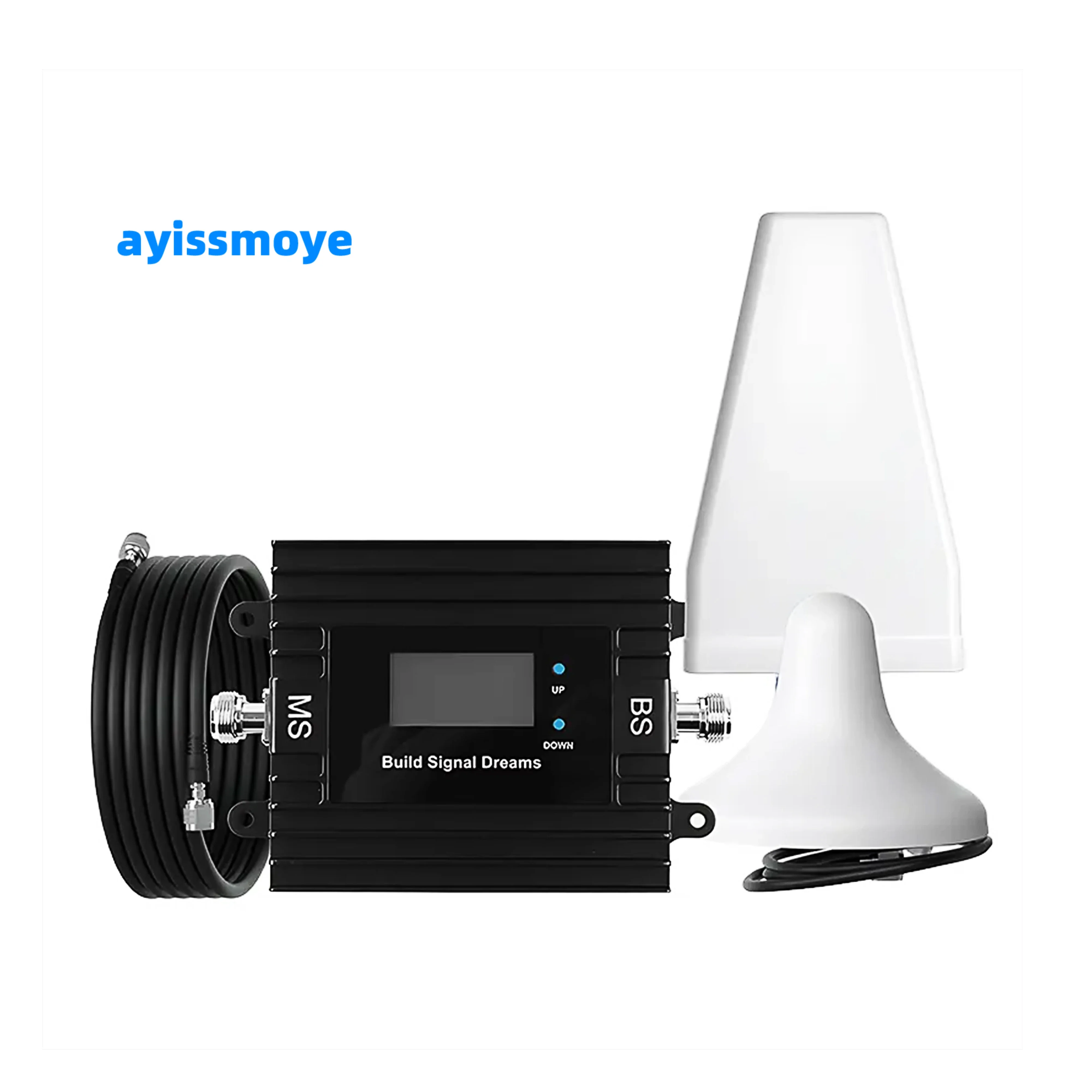 

Long Distance Mobile Network Signal Booster for Cell Phone Supports 4G GSM 3G