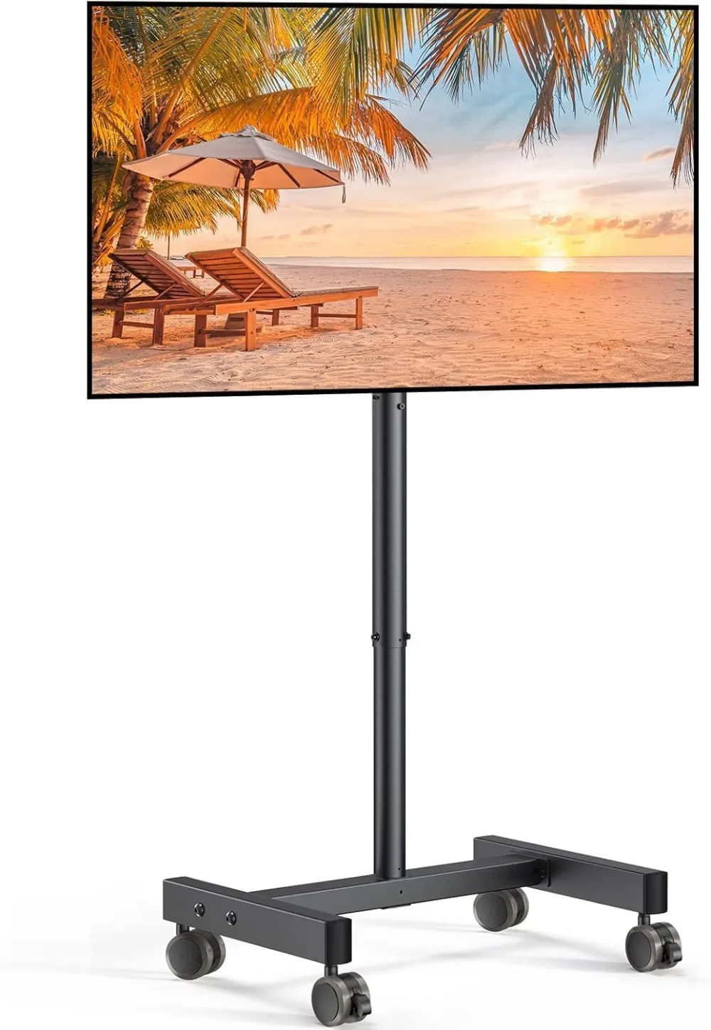 

Универсальная мобильная тележка для телевизора с регулируемой высотой и 30 лет. ° Наклон, подходит для телевизоров диагональю 13–50 дюймов, вмещает до 44 фунта.