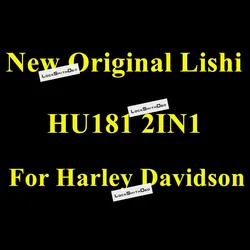 1Pcs New Original Lishi HU181 2in1 tools Compatible with USA Motorbike locksmith tools