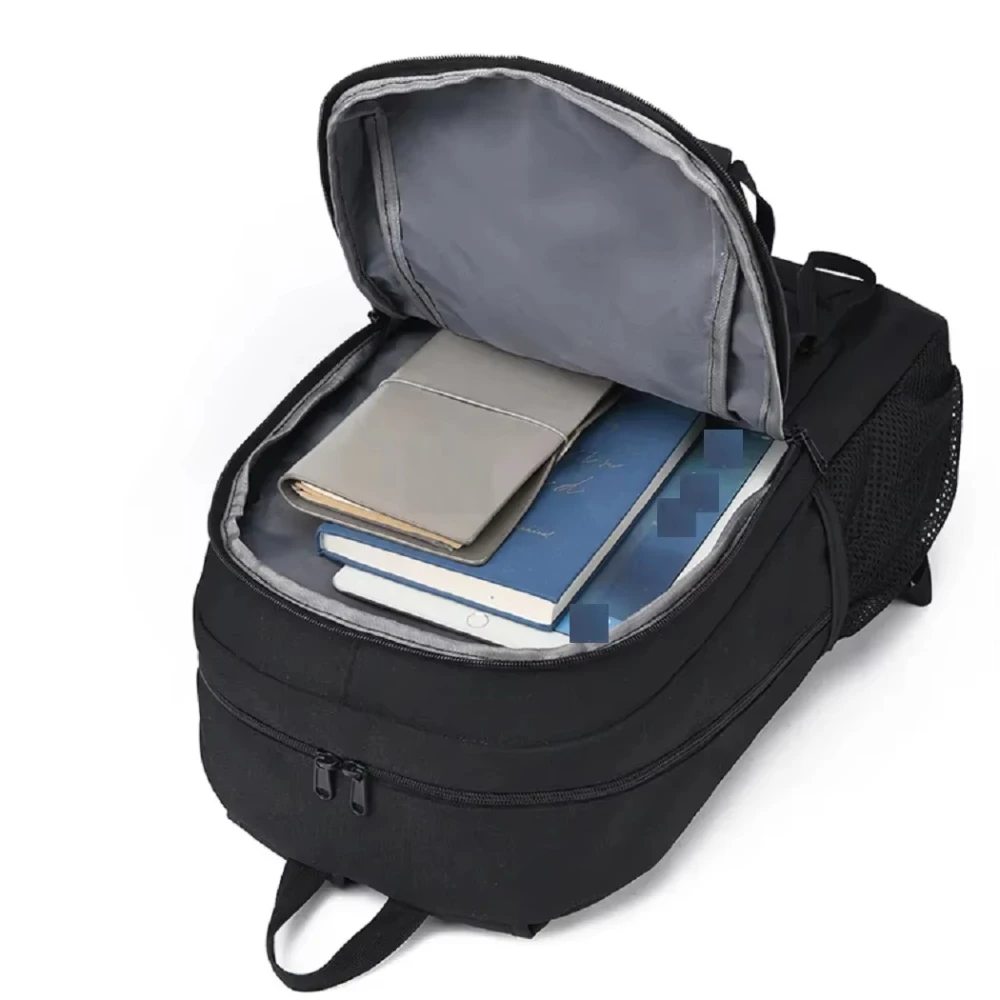 حقيبة ظهر مقاومة للماء ذات لون نقي وسعة كبيرة، حقيبة سفر عصرية بسيطة لتسلق الجبال في الهواء الطلق، حقيبة رياضية لركوب الدراجات