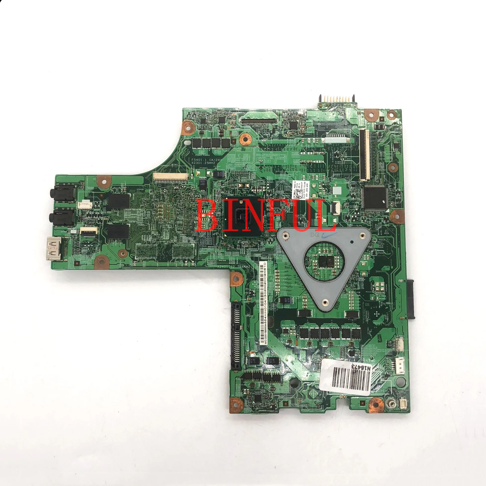 CN-06V89F 06V89F 6V89F CN-0VX53T 0VX53T VX53T For DELL Insprion 15R N5010 Laptop Motherboard 48.4HH01.011 HM57 100% Fully Tested