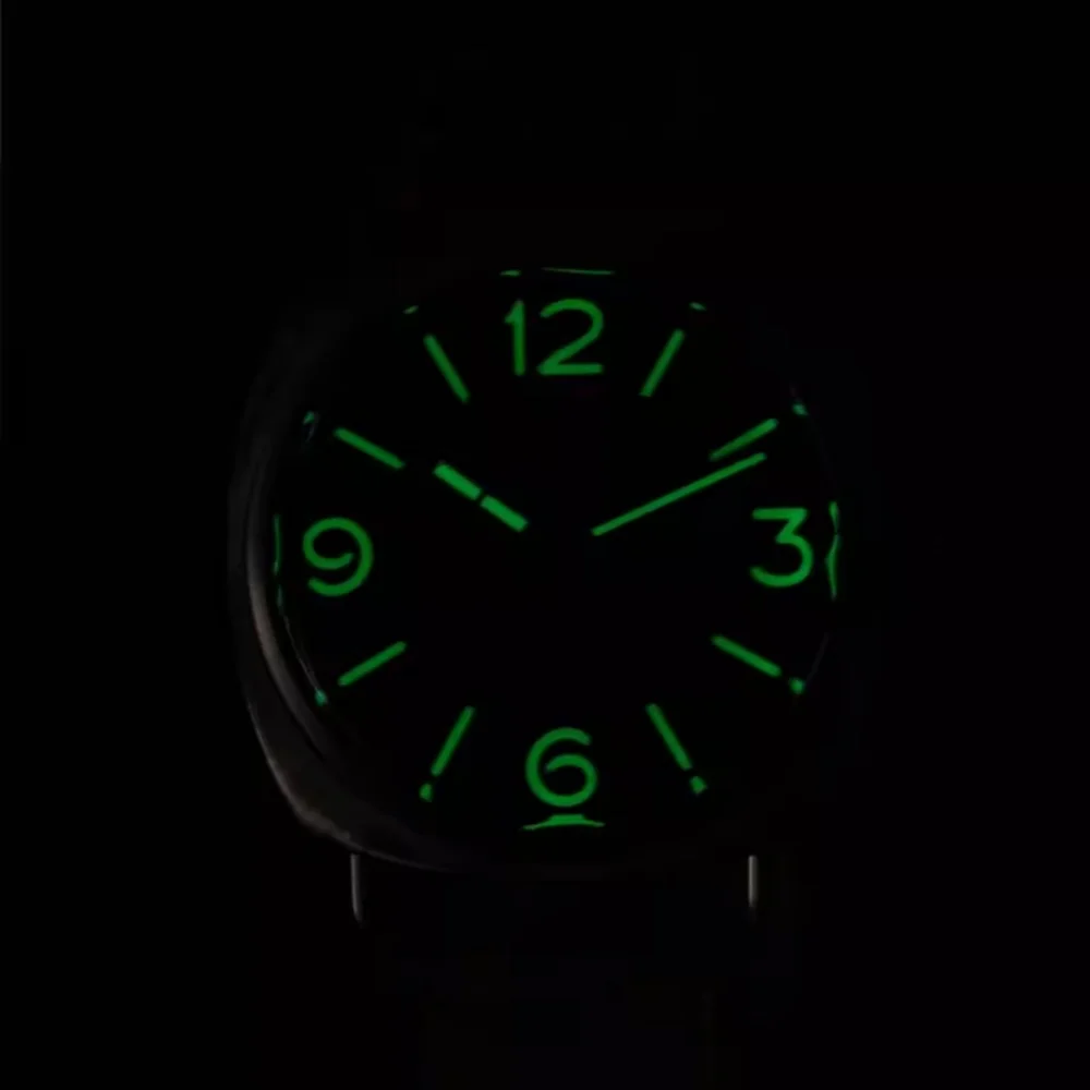 Hruodland 2025 Neue Männer Quarzuhr RONDA 502 44 Mm Retro Business Saphirglas Wasserdicht 100 m Edelstahl Reloj hombre