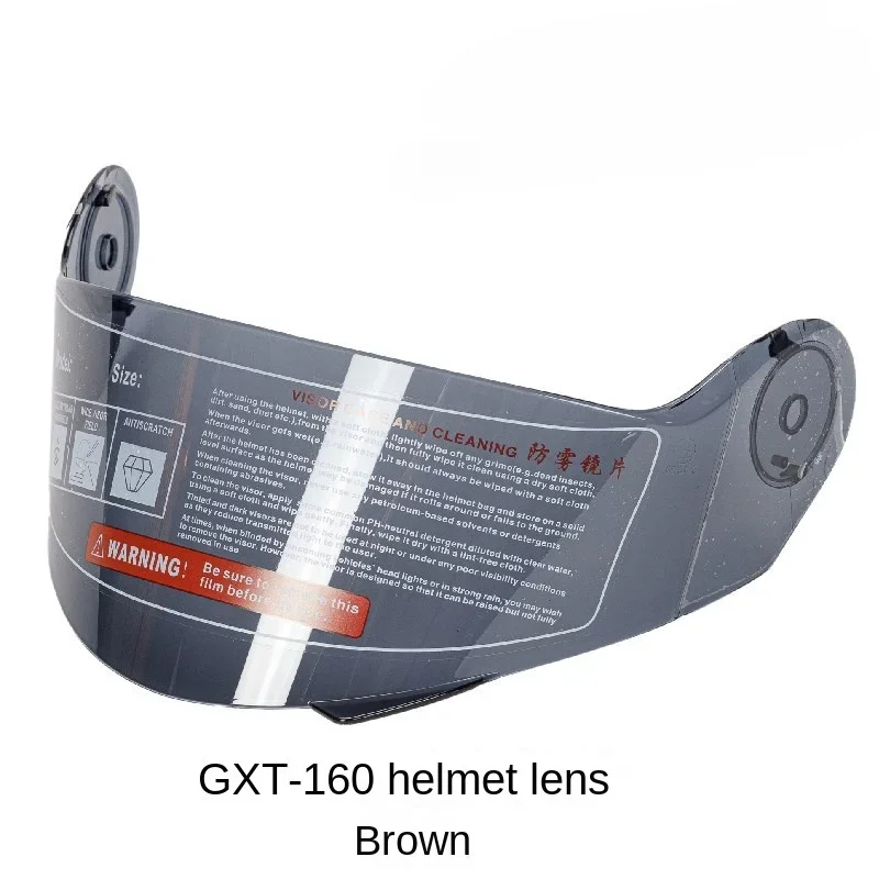 For GXT-160 Helmet lens Motorcycle Full Face Helmet Visor Lens Anti-UV Plating Lens for BLD-160 Helmet Glasses，4 Colors