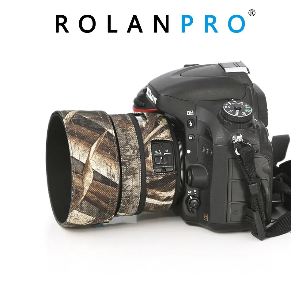 

Защитный чехол ROLANPRO для объектива Nikon AF-S 50mm F/1.4 G, дождевик, защитный чехол-накидка