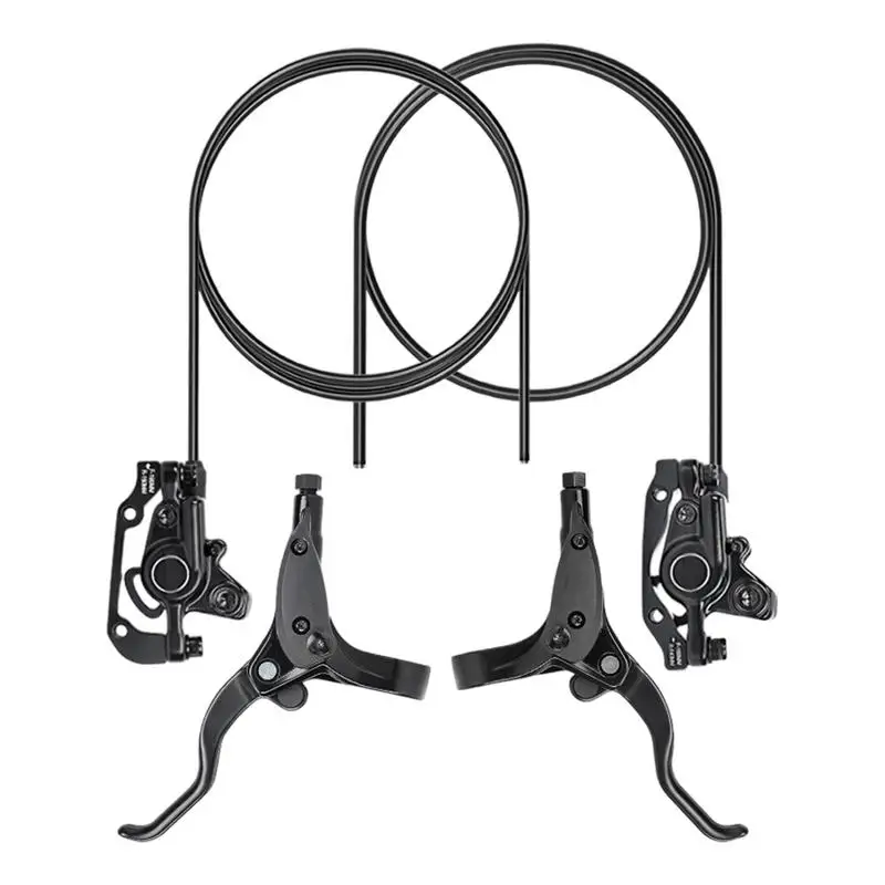 Mountain Bike Hydraulic Brake Set road bike Hydraulic Brake Set Front 85cm and Rear 145cm Hydraulic Disc Brake Set for cycling