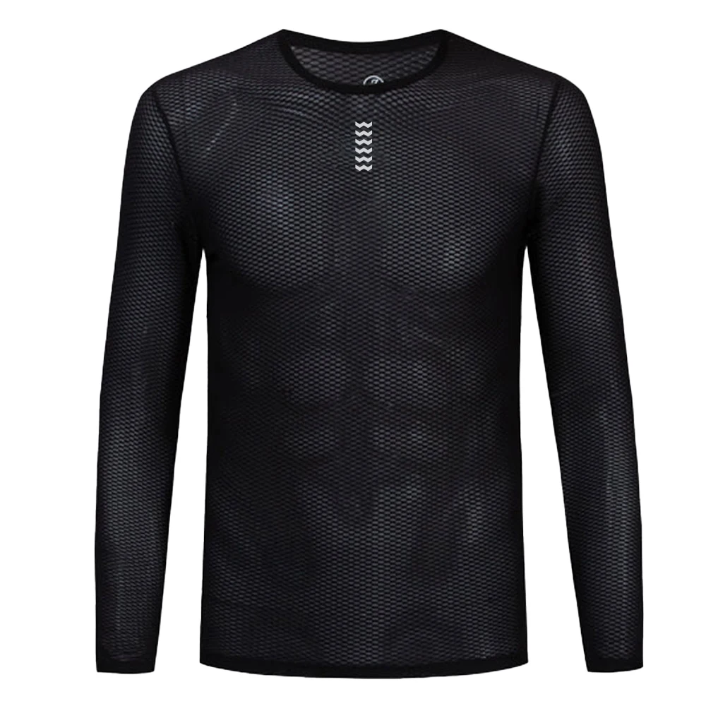 YKYWBIKE Fahrradtrikot Langarm Unisex Unterwäsche Rennradbekleidung Mesh-Basisschicht MTB Rennrad Sportbekleidung – Detail 13