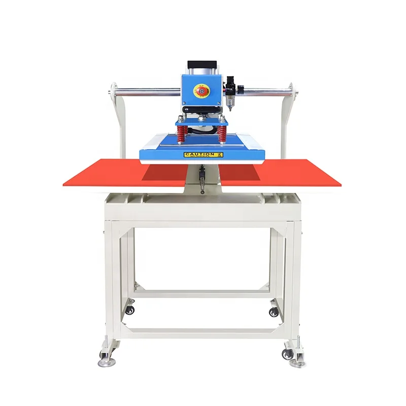 STLFT-shirt Sublimation Double Worktable Heat Press Machine Semi-AutoHeat Transfer Machine