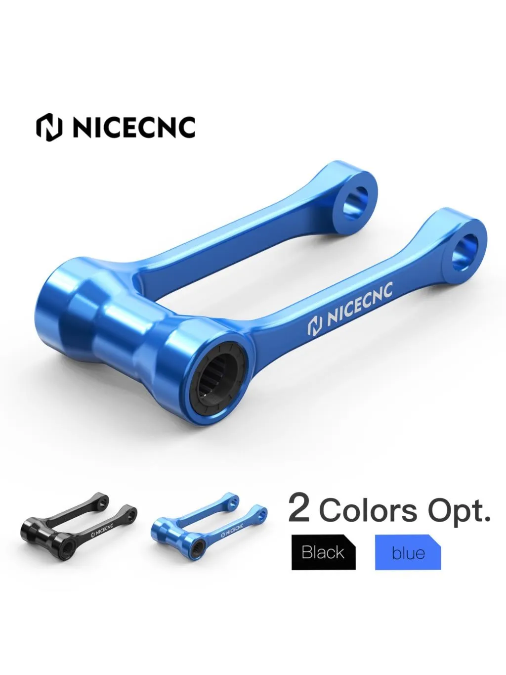 NICECNC lien d'abaissement 1.25 ′′ pour Yamaha YZF 250 2014-2024 450 2009-2024 WRF 250 2015-2024 450 2016-2024 YZ 250 FX 20-23 450 FX