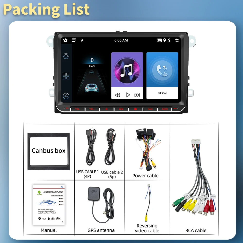 أندرويد سيارة الوسائط المتعددة 2 الدين راديو رئيس وحدة 9 "شاشة Carplay لمقعد ألتيا XL 5P 2004-2015 توليدو 5P III 3 2004-2009 ستيريو #5