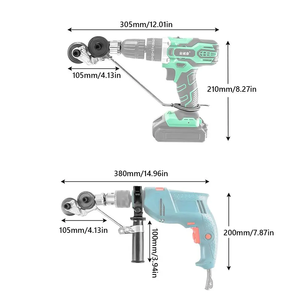 เครื่องมือตัดแผ่นโลหะแบบเจาะ  สำหรับตัดเหล็กชุบสังกะสี  ตัดแผ่นโลหะได้อย่างรวดเร็ว