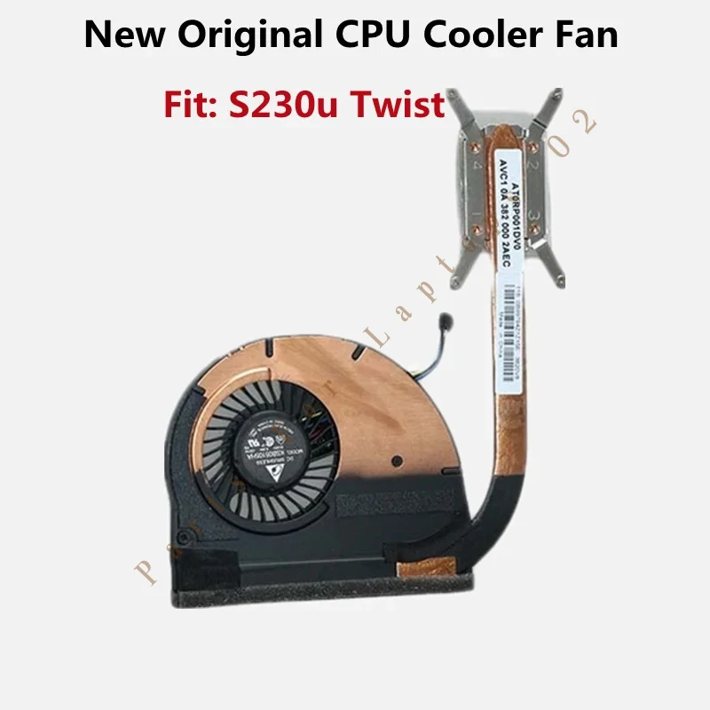 P FRU：04W6939 04W6940 New Original For Lenovo ThinkPad S230u Twist Cooling Fan CPU Cooler Heatsink Radiator