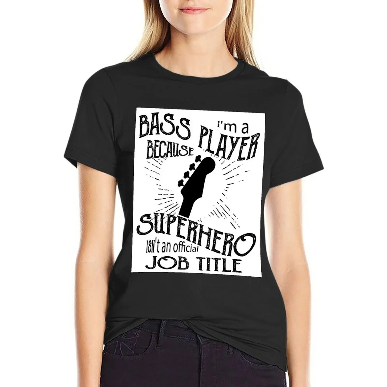

Футболки BASS PLAYER, футболки с рисунком, топы с принтом животных для больших размеров, милые топы, женские топы