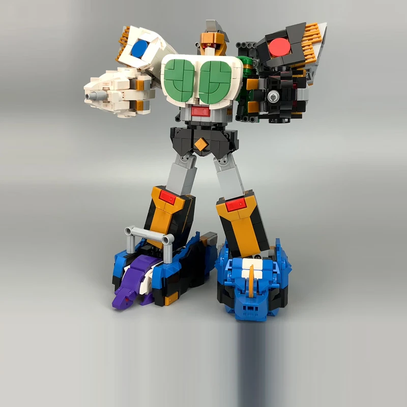 Creative Series Model MOC Building Bricks Multi-Part Combined Mecha Modular Technology Gifts Holiday Assemble Toys Suit Display