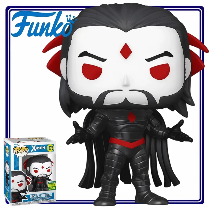Figura de Vinilo Funko Pop Marvel X-Men Mister Sinister, Edición Limitada de la Convenencia de Verano 2024, Decoración de Escritorio Coleccionable, Regalo para Fans