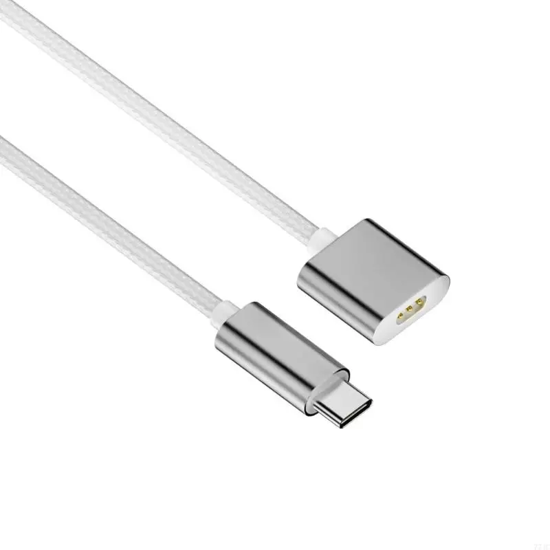 Conexión fmagnética flexible 1M USB/Tipo C alambre cargador para cepillo dientes LFTB01-P 77JC