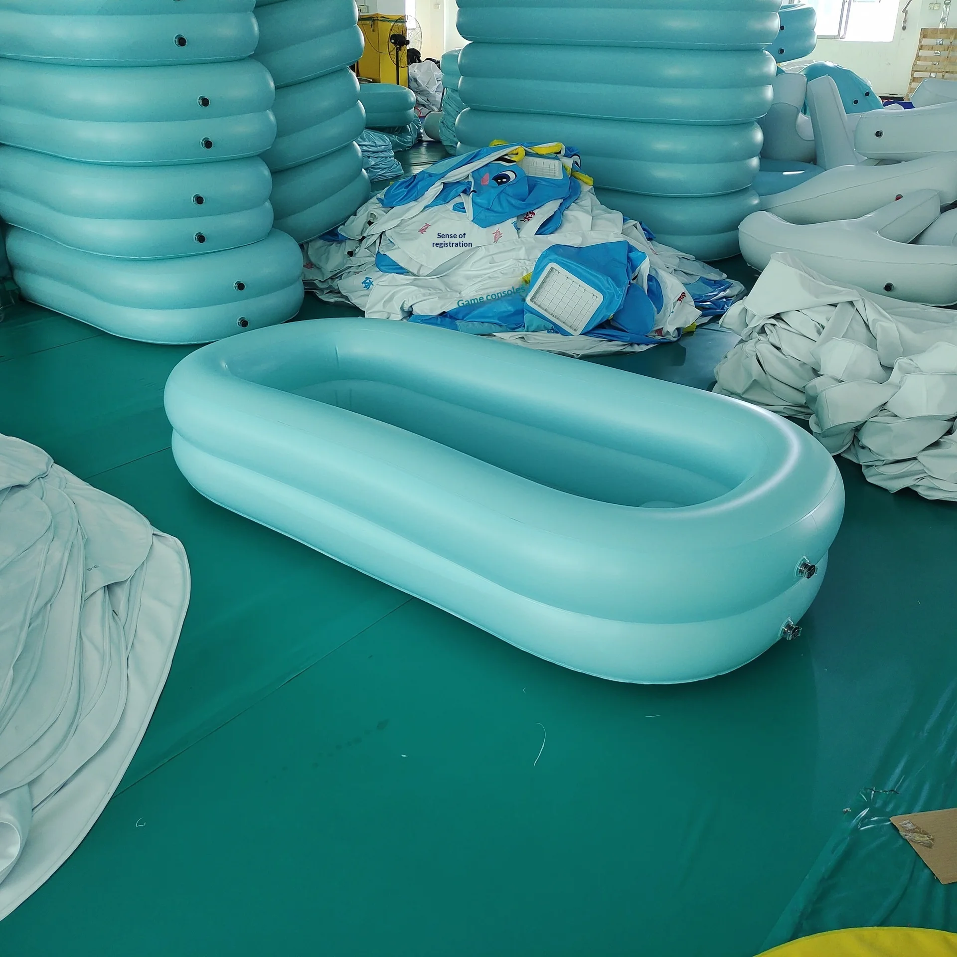Adult Ready-made Inflatable Bath Bed Foldable Large Size Portable PVC Water Bed