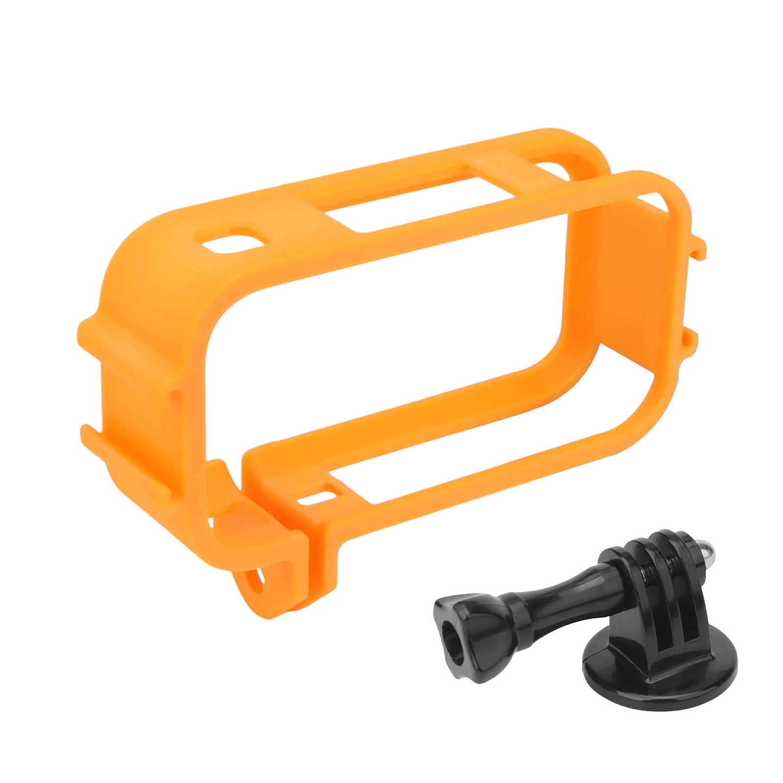 Protective Frame Cage for Insta360 X6 Camera Expansion Protection Bracket with Cold Shoe Mount & 1/4 Threaded Hole Accessories