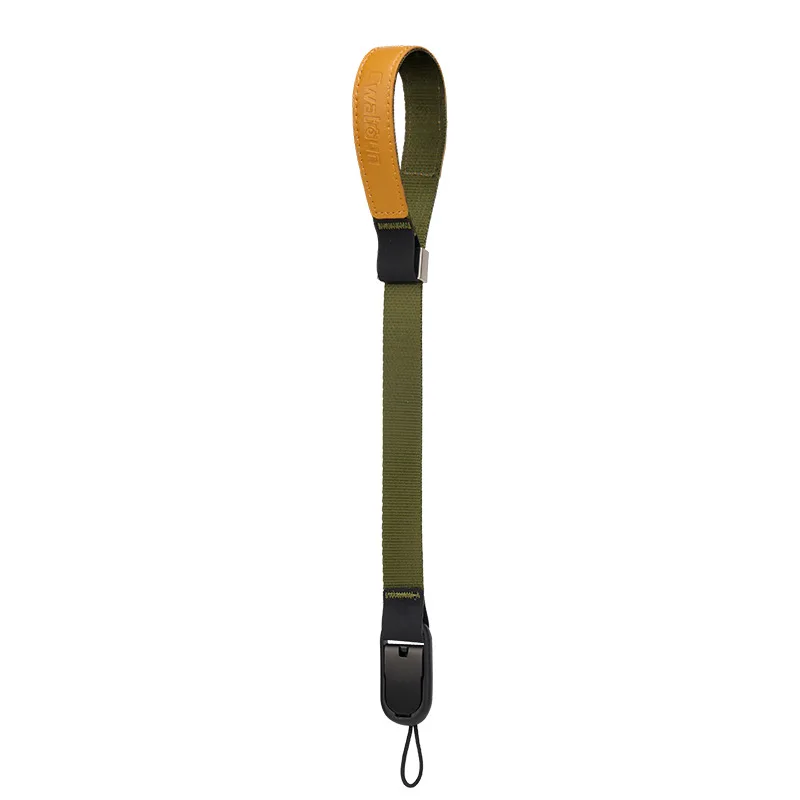 Quick Release Camera Wrist Strap Comfortable Leather & Nylon Lanyard for Sony Canon Nikon Fuji Outdoor Photography & Vlogging