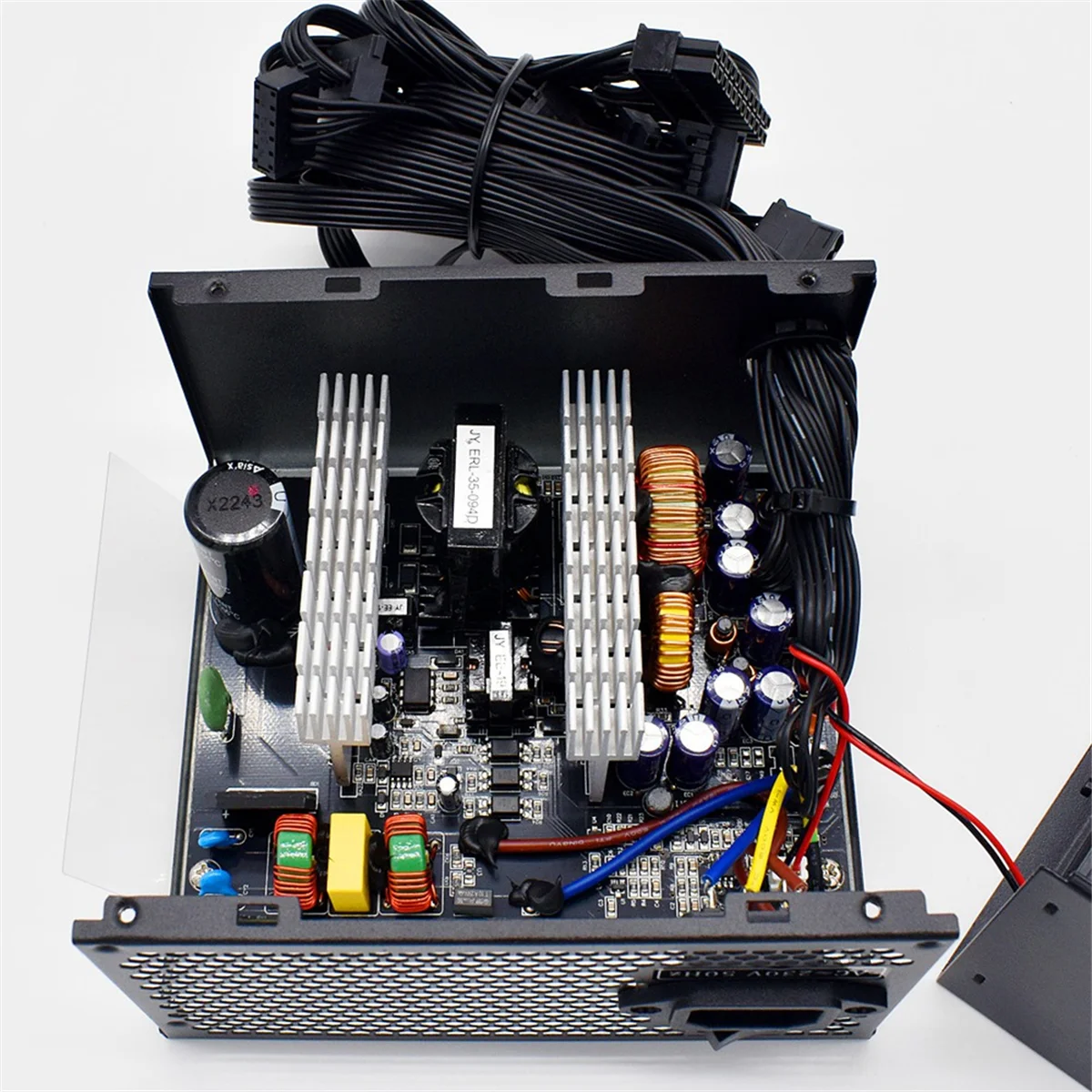 500W PSU Power Rated ATX 500W (Peak 750W) สองระดับ EMI AC220V/230V คอมพิวเตอร์เดสก์ท็อปสําหรับเล่นเกม