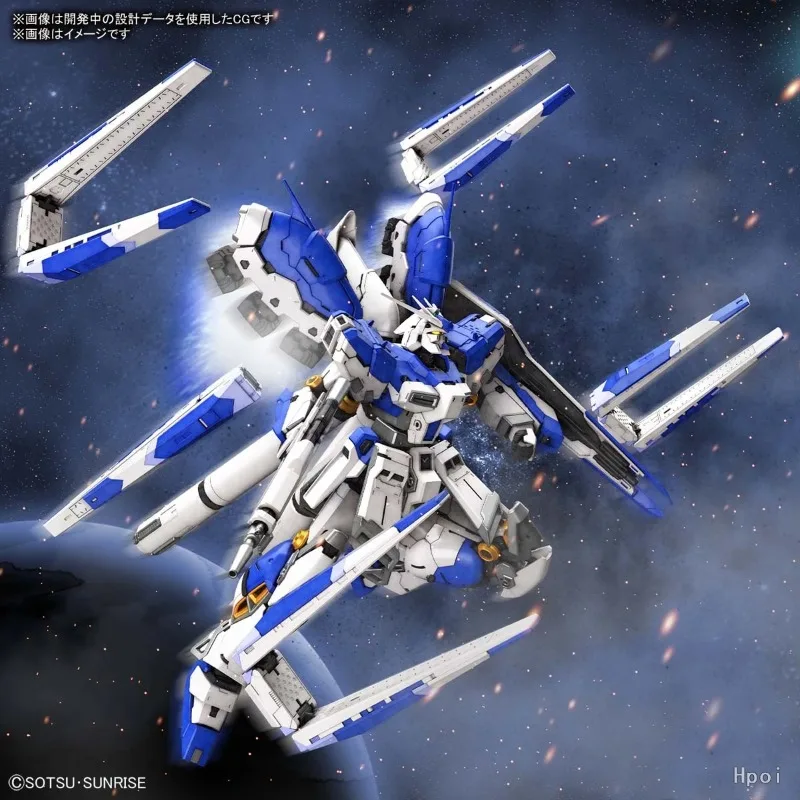 Bandai RG 1/144 RX 93 ν2 Hi ν Gundam Action Figures Mobile Suit Gundam Char's Counterattack Anime Model Collectible Gift