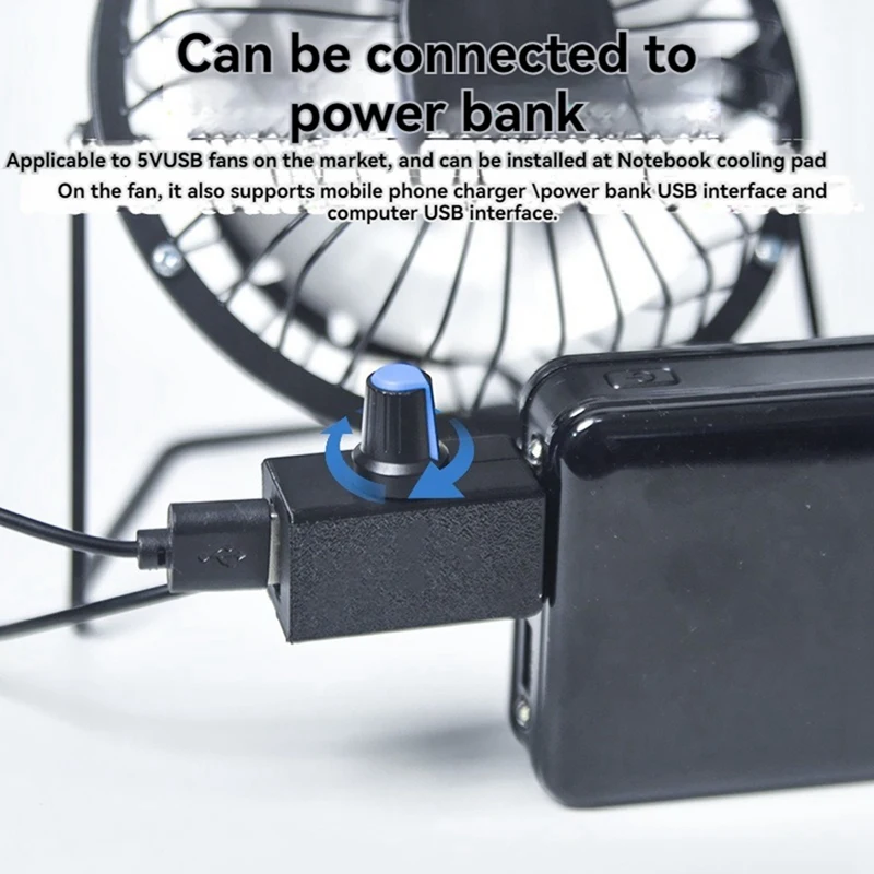 5V USB Fan Speed Controller โมดูลควบคุมแรงดันไฟฟ้า Motor Speed Controller อินเทอร์เฟซ USB-A DIY ฮีทซิงค์สวิทช์ควบคุม