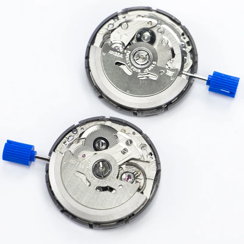 NH35 NH35A Compatible Automatic Mechanical Movement 24 Jewels 3H Date Self Winding  Watch Mod Parts Replacement DIY Set