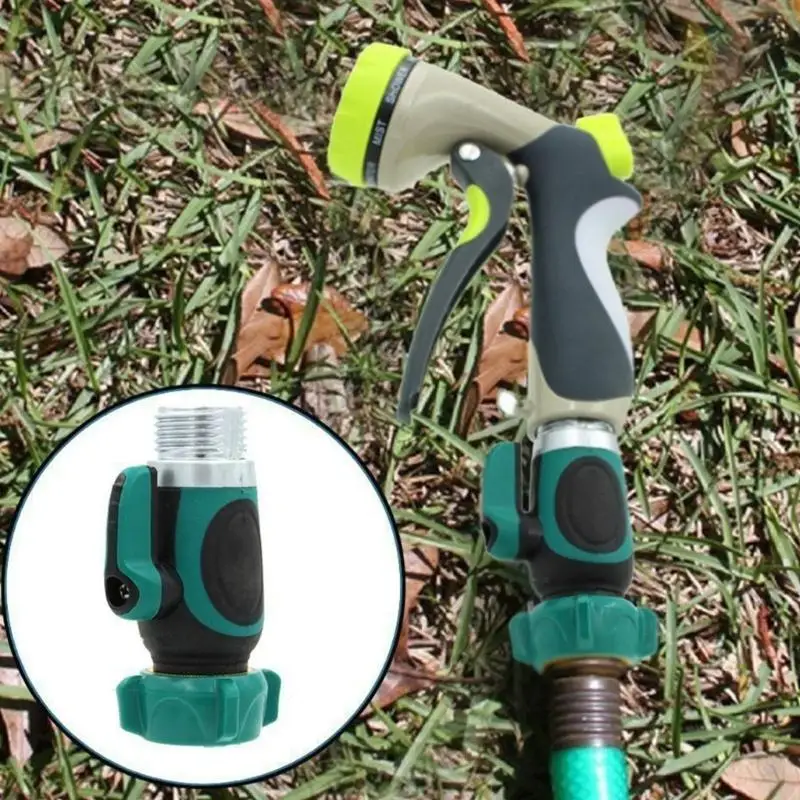 Botti pioggia multiuso set spigot con valvole spegnimento 180 gradi e corda trazioni per i tubi da giardino Usa