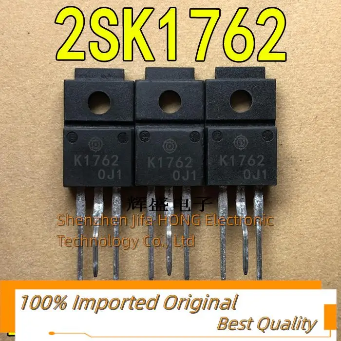 10PCS/Lot  K1762 2SK1762 TO-220F  MOSFET 12A 250V  Imported Original Best Quality