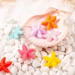 7pcs Resin Cute Mini Starfish Crafts For Fish Tanks, Aquariums, Ponds, Simulated Starfish Decorative Ornament For Fish Tank