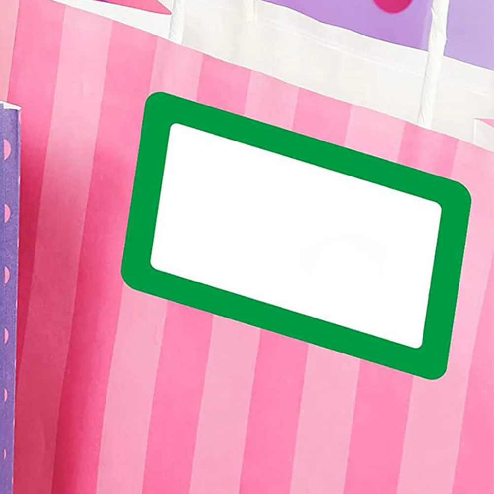 150 قطعة من ملصقات علامات الأسماء الملونة ملصقات متعددة الأغراض ذاتية اللصق لتصنيف تخزين المكاتب المنزلية وملصقات علامات الاسم